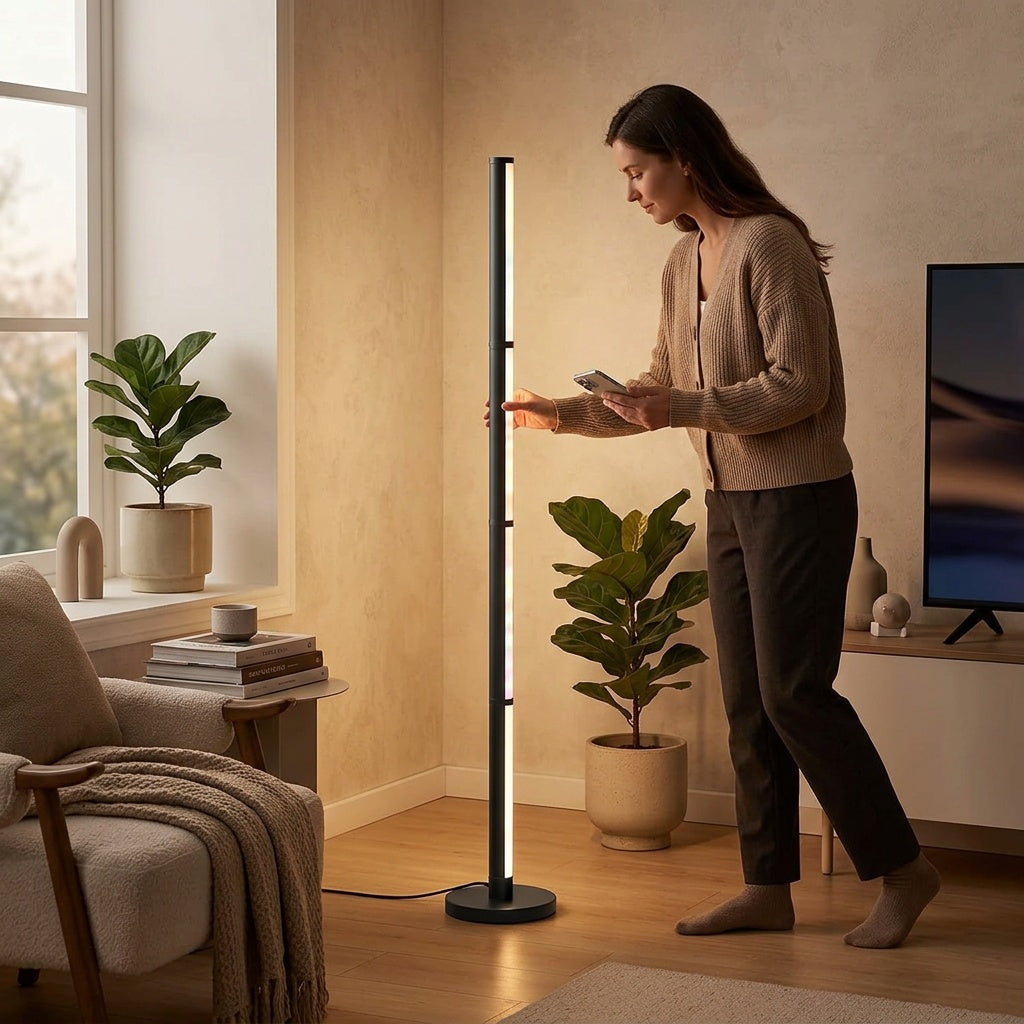 Smart RGB Corner Lamp with App Control