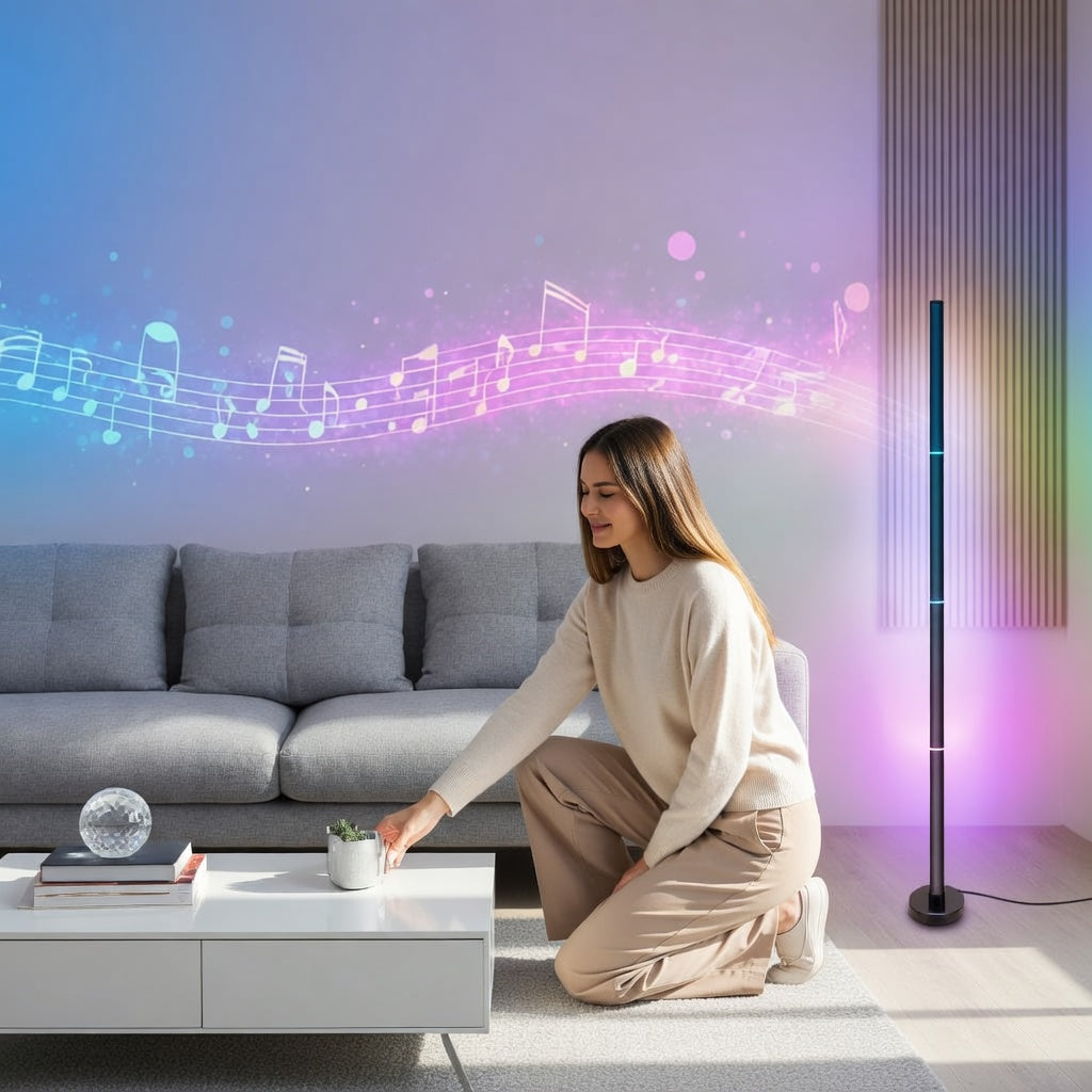 Smart RGB Corner Lamp with App Control