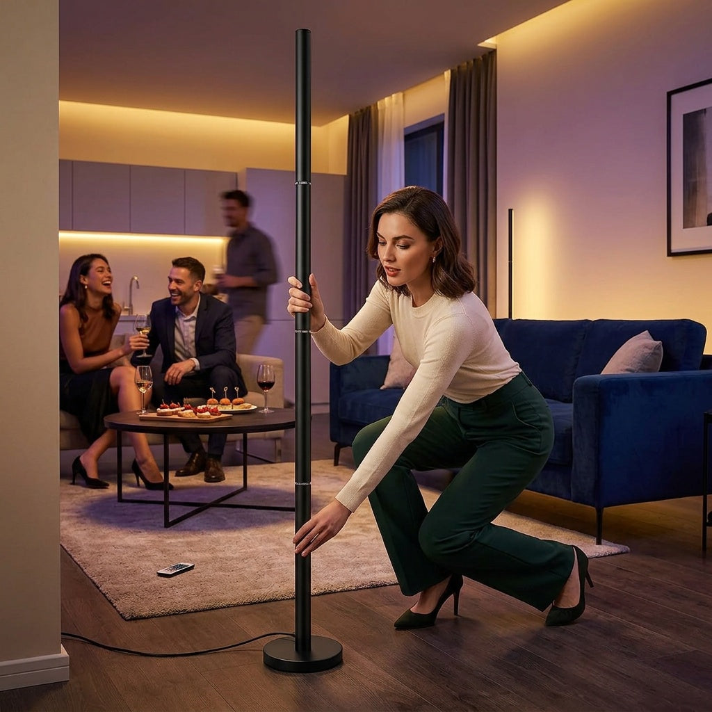 Smart RGB Corner Lamp with App Control